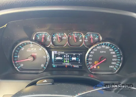 2018 Chevrolet Silverado 1500 2Lt из США, поврежденный, VIN 3GCUKREC6JG479816